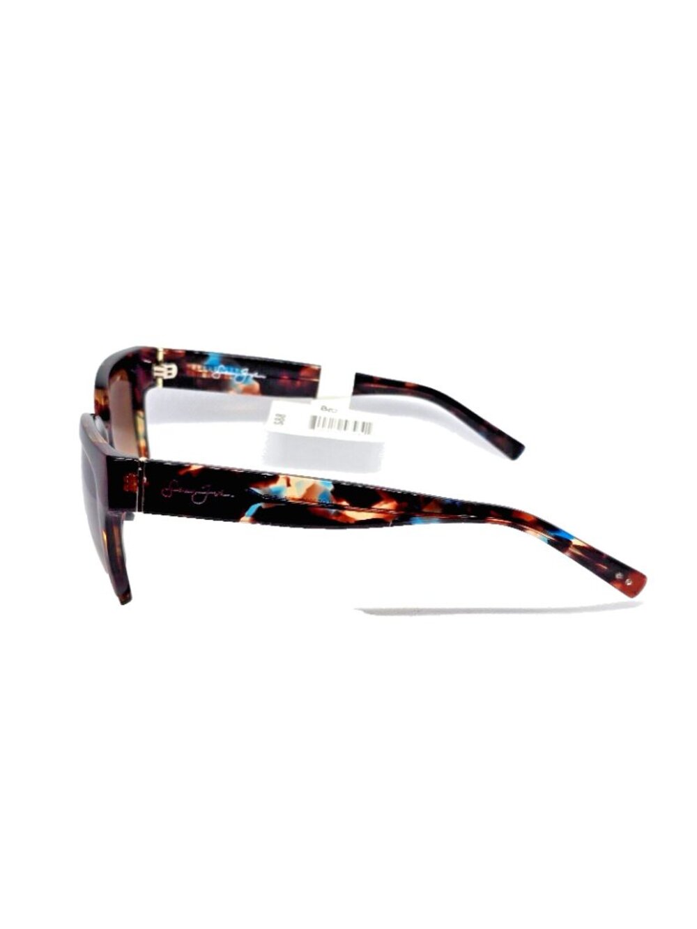 SeanJohn SJLOS2001 Womens Rx able Fashion Sunglasses Blue Brown Demi 54 21 145 - Picture 4 of 8